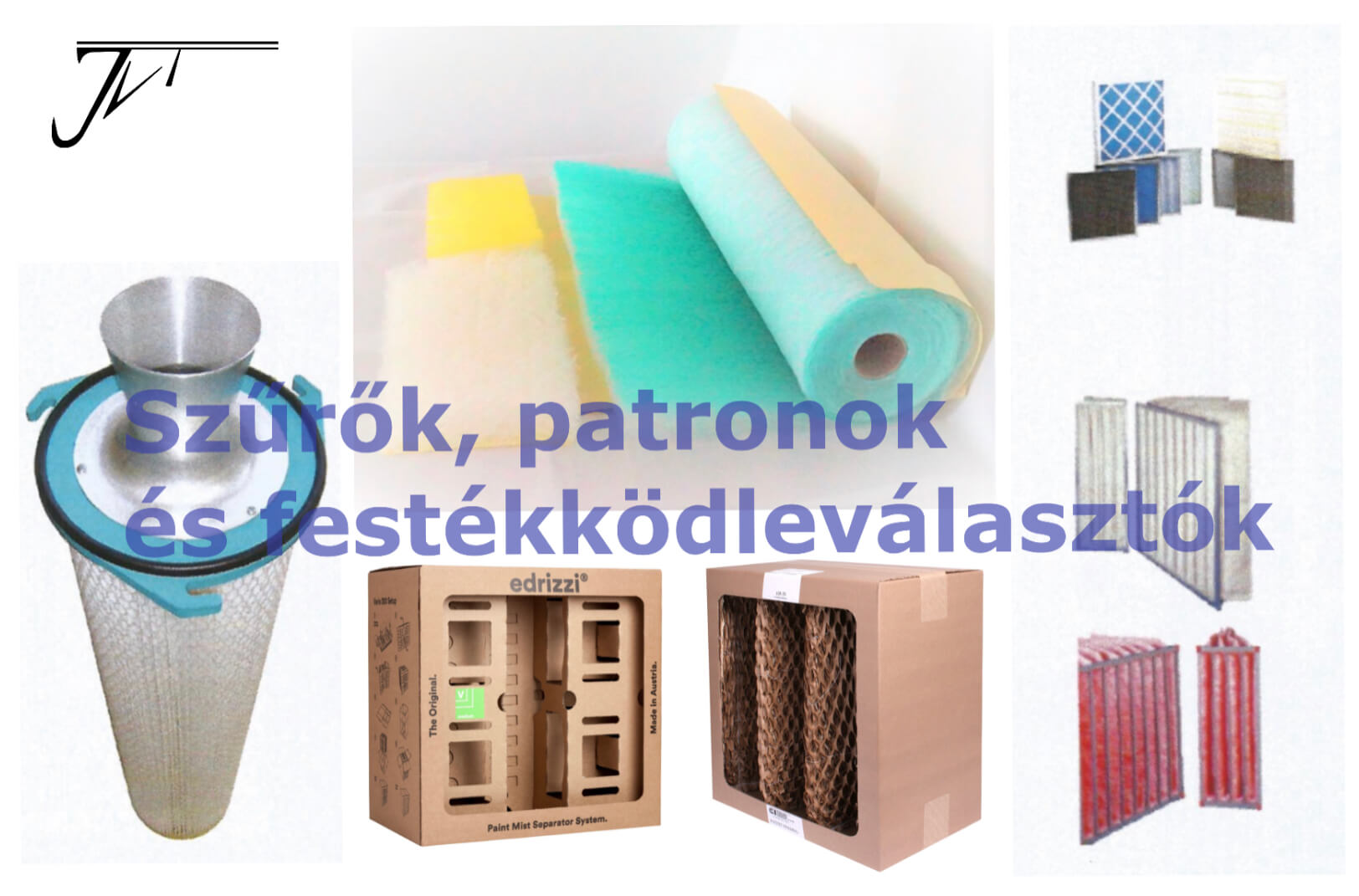 Szűrók, patronok és festékkódleválasztók